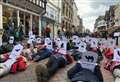 Students stage latest climate change protest