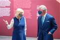 Charles and Camilla visit National Gallery as lockdown ends