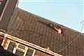 Video shows safe holding £27,000 being thrown from roof during drugs raid