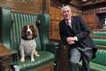 ‘Brave’ police dog given Speaker’s chair during House of Commons sweep