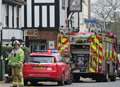 Fire crews rescue trapped pigeon