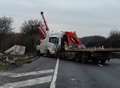 Motorway re-opens after lorry is finally recovered 