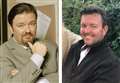 'I don't think I look like Ricky Gervais'