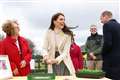 Kate plants Sweet William seeds on royal visit to Wales