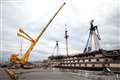 HMS Victory’s main lower mast removed for first time in nearly 130 years