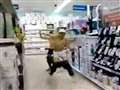 Tesco anger at semi-nude video prank