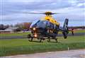 Chopper launched after police-chase crash