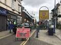 Water leak forces closure of town high street