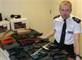 Illegal weapons seized in police swoops