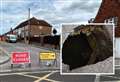 Road shut for six days after sinkhole appears