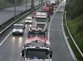 Fuming truckers in protest convoy to the capital