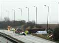 A2 reopens after death crash chaos