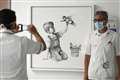 New Banksy artwork ‘a morale boost’, say hospital staff