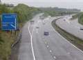 Lanes reopen on motorway after crash