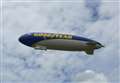 Watch iconic Goodyear Blimp fly over the county