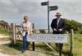 Dame Vera Lynn's name memorialised at White Cliffs