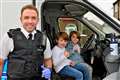 Police pay birthday visit to cheer up four-year-old