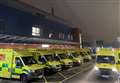 Ambulances queuing at hospital as coronavirus cases surge 