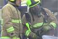 Fire crews battle kitchen blaze