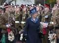 Soldiers receive royal thanks