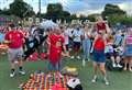 It's finally home! Crowds watch England claim Euro glory