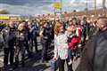 ‘Dream come true’ for four-year-old as 150 bikers wish him happy birthday