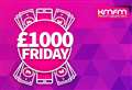 One last chance to win £1,000 