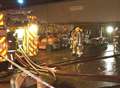 Firefighters tackle paper factory blaze