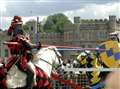 Thrills, spills, fights and falls - it's joust a fantastic spectacle