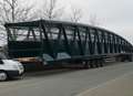 Long-awaited bridge arrives in town