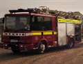 Arson attack ravages derelict house