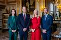 William and Kate meet business leaders with Norway’s Crown Prince and Princess