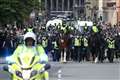 Man arrested after protesters kettled from Glasgow’s George Square