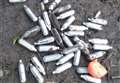 Man arrested after canisters found in car