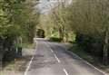 Paramedics at scene after car hits telegraph pole