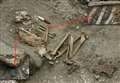 Skeleton dug up in farmer's field