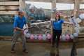 Aquarium stages gender reveal ceremony for penguin chick