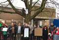 Campaigners remain in tree overnight