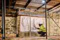 400-year-old plaster friezes at Hardwick Hall protected for future generations