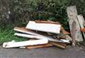 Fly-tipper caught on camera fined thousands