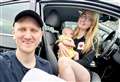 Parents’ shock after baby arrives on M2 hard shoulder