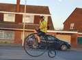 Mystery over penny farthing rider 