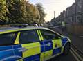 Road cordoned off after 'murder bid'