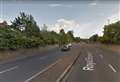 Crash between motorbike and car prompts delays