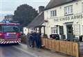 Pub owners praised for help during blaze