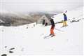 Unseasonal snow gives skiers a chance to return to the slopes