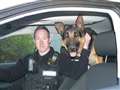 Monte and Saxon smell success at police dog trials