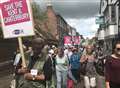 VIDEO: Health cuts protest heard loud and clear