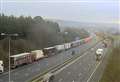 Lorry chaos for third day in a row