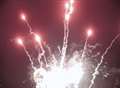 Weather hits fireworks display